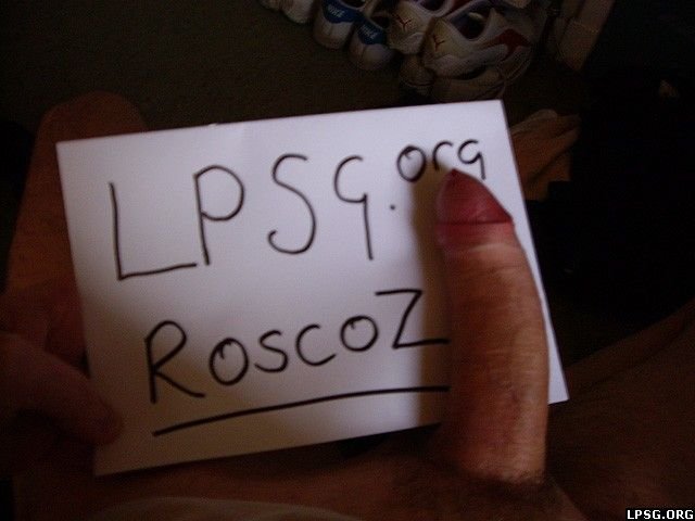 Verification photo for Roscoz
